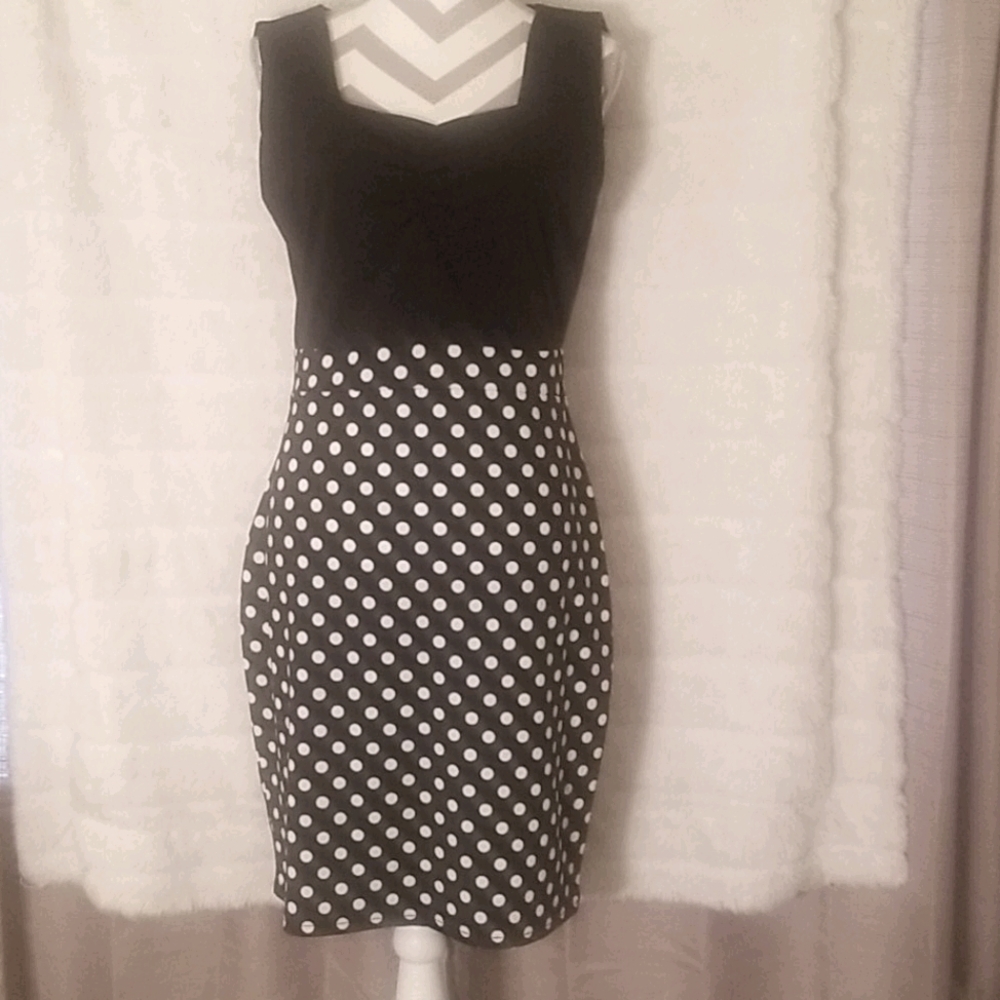 Polka dot dress